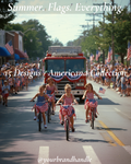 Americana Collection — 15 Canva Instagram templates, patriotic July 4th and summer Americana scenes | Luminary Studios