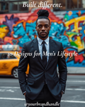 Men's Lifestyle Pack — 10 Canva Templates