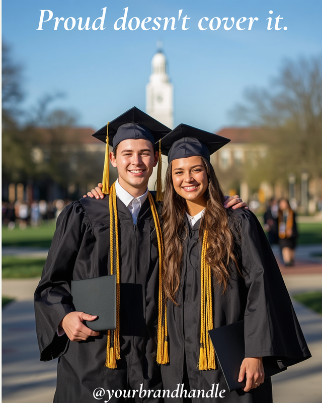 Graduation Brother and Sister