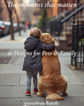 Pets and Family Pack — 10 Canva Templates